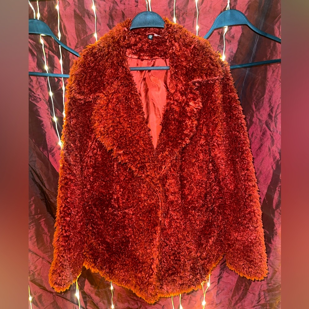 Teddy/fuzzy jacket